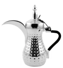 دلة مطروق كروم 18