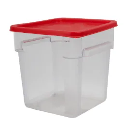 علب حفظ مربع مع غطاء